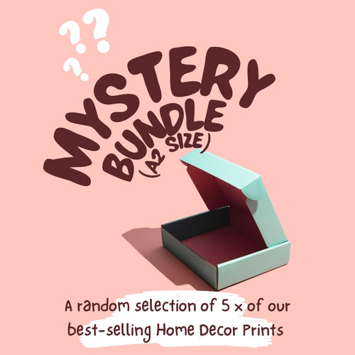 A2 Mystery Print Bundle - £59.99 at Checkout - *TYPICALLY £100+* - Chic Prints