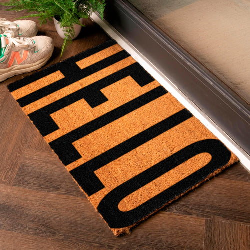 HELLO Coir Doormat - Chic Prints