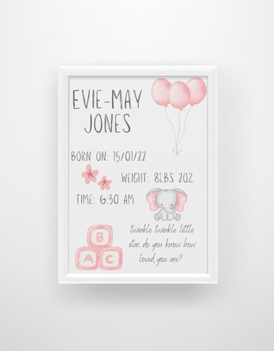 Custom Newborn Print 2 - Chic Prints