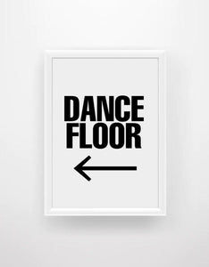 Dance floor (left) - Chic Prints