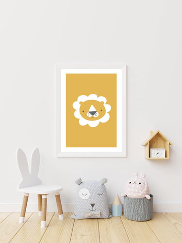 King of the jungle - Lion Nursery print-Chic Prints