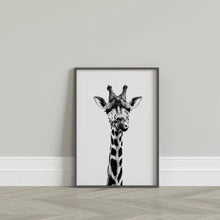 Load image into Gallery viewer, Monochrome Giraffe - Chic Prints
